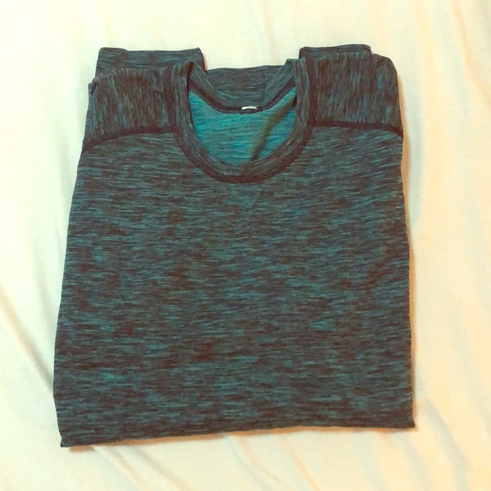 LS Lululemon Green Metal Tech Vent (L)